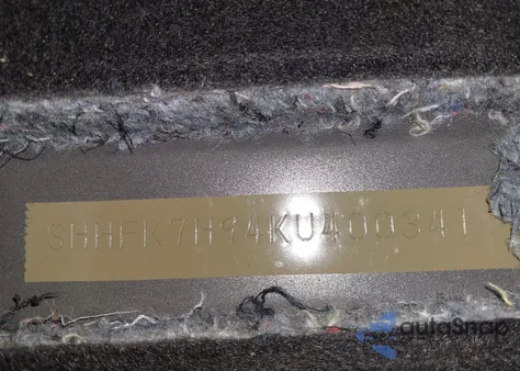 2019 Honda Civic Sport Touring from USA, damaged, VIN SHHFK7H94KU400341